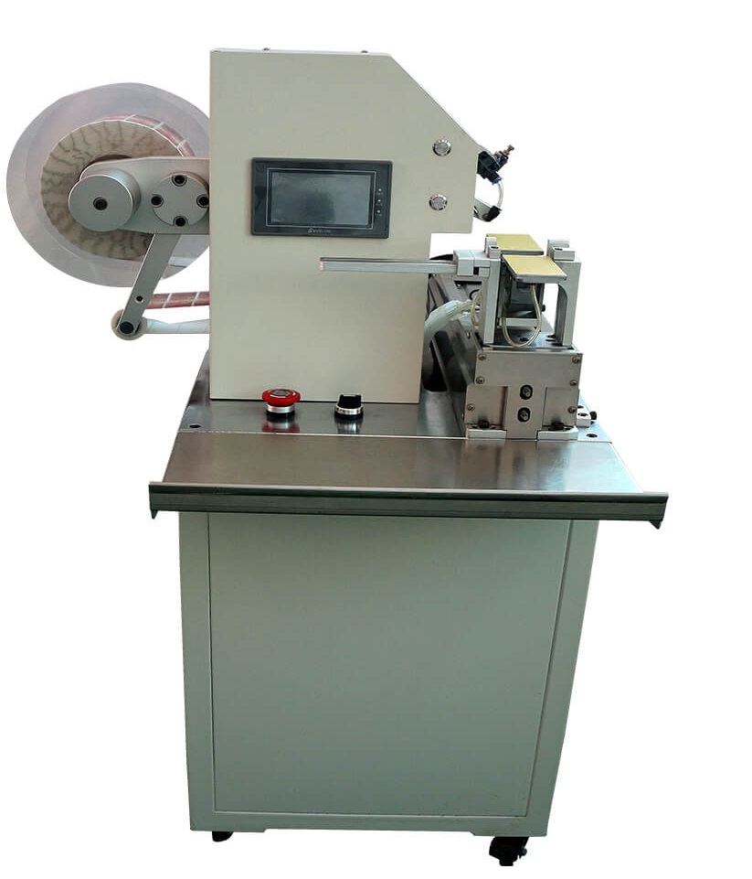 Automatic Folding Machine for Wire Harness and Pipes Fiber Optic Cable Label Folding and Labeling