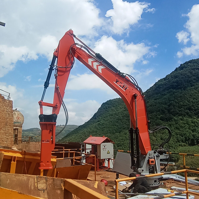 YZH stationary boom system