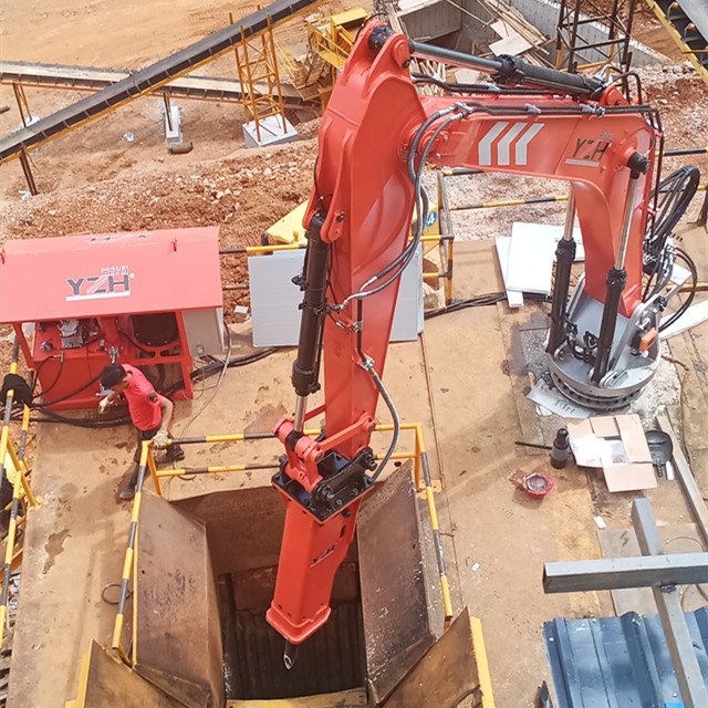 YZH stationary boom system