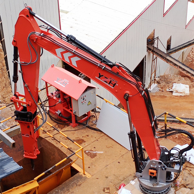 YZH stationary boom system