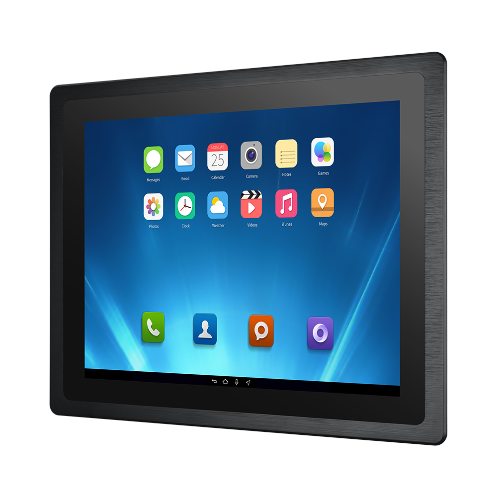 ARM Panel PC with External Embedded Ultra-thin Bezel & Aluminum Chassis