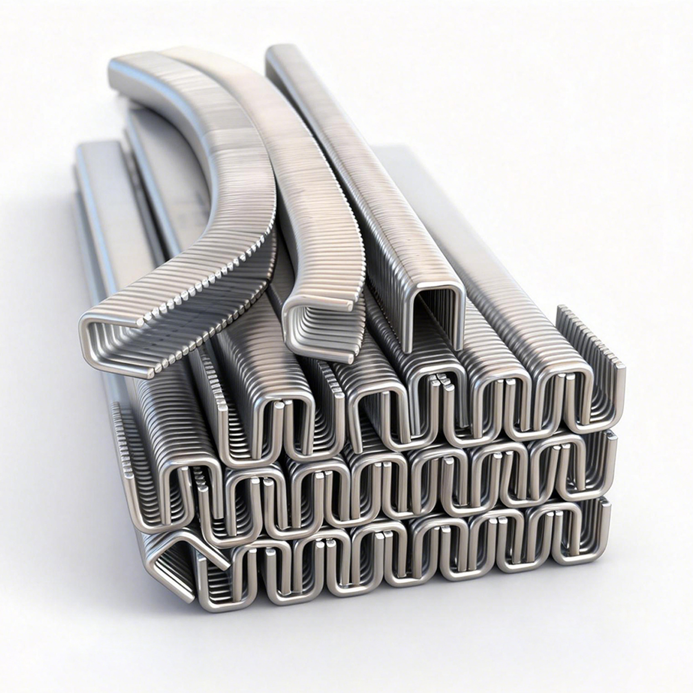 S744 U shaped Aluminum sausage clips for food sealing