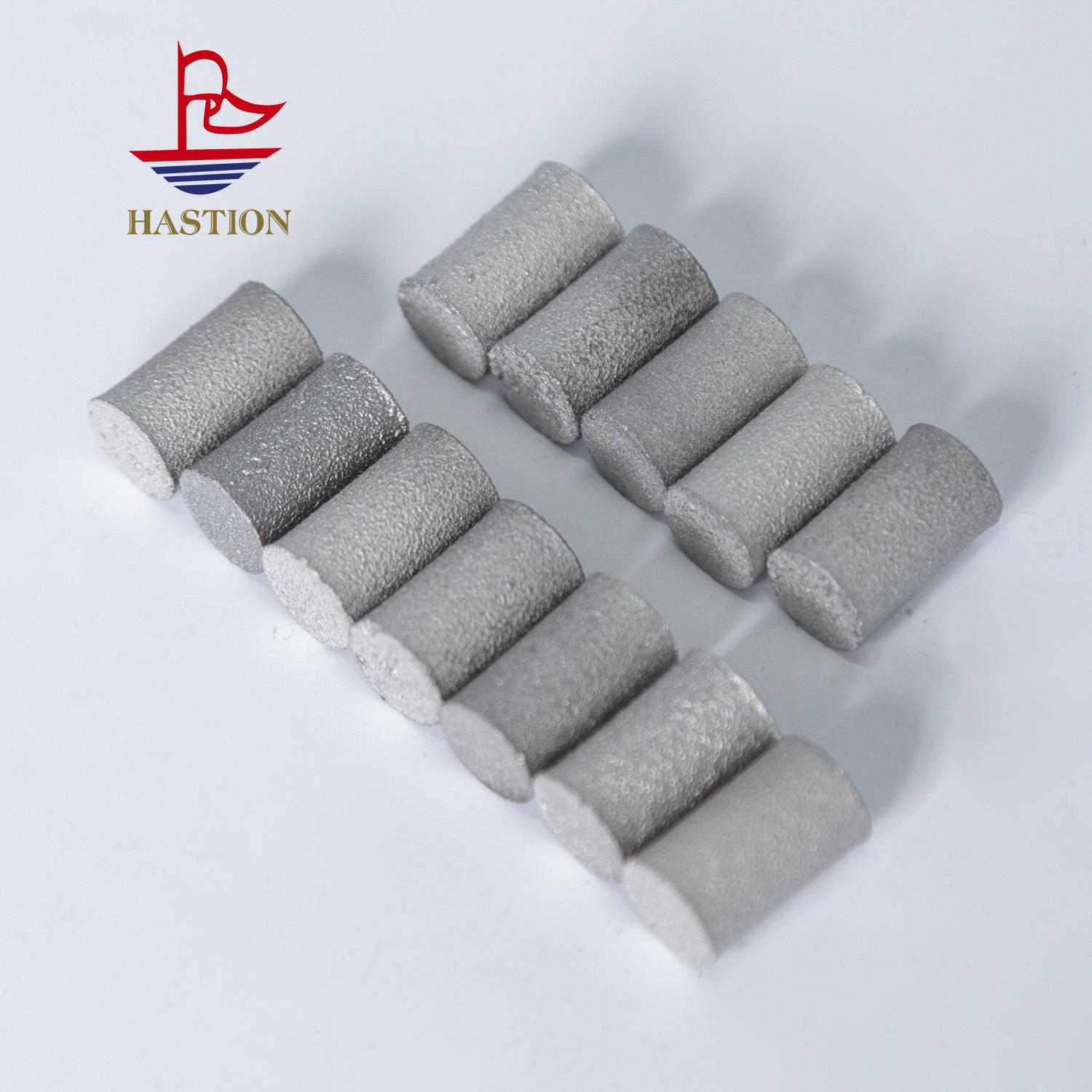 Industrial-grade titanium carbide rods have precise dimensions