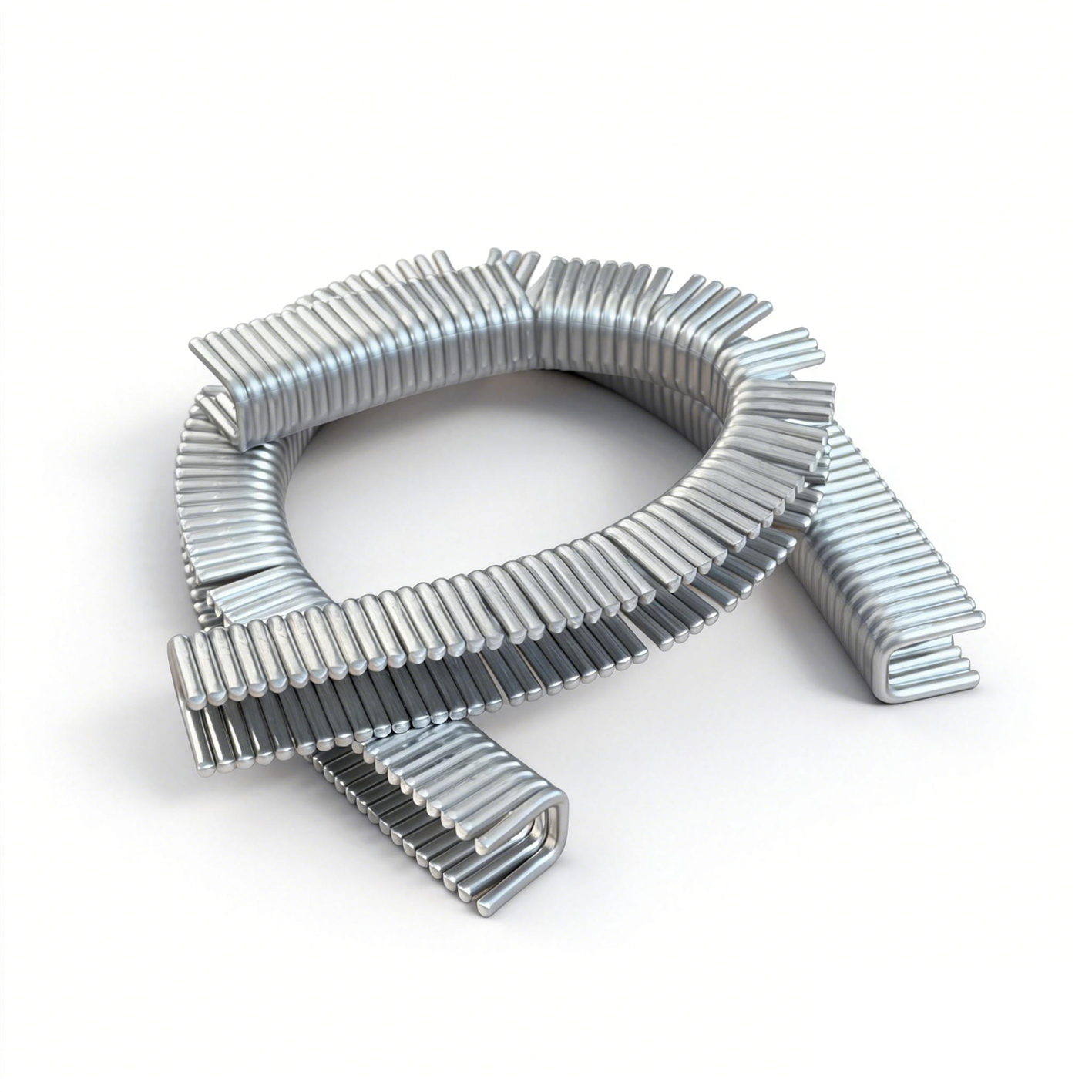 S8740 soft single clip food standard sausage packing use Aluminum U-clips 