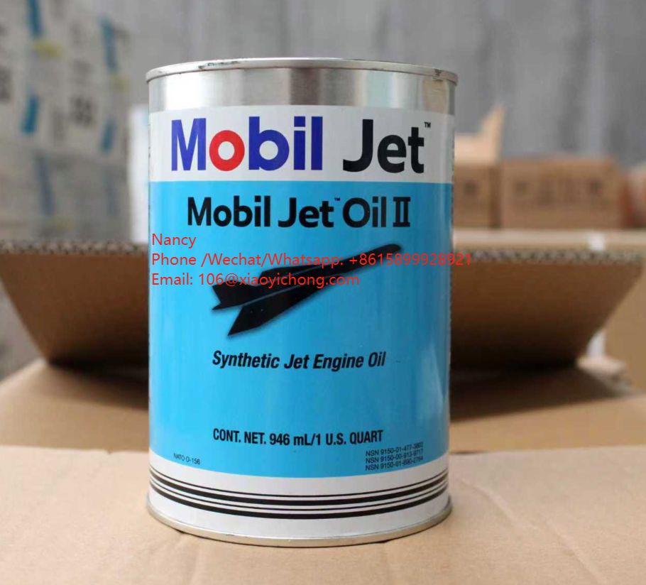 Superb Elastomer Compatibility Mobil Jet Oil II 946ml for Flight 