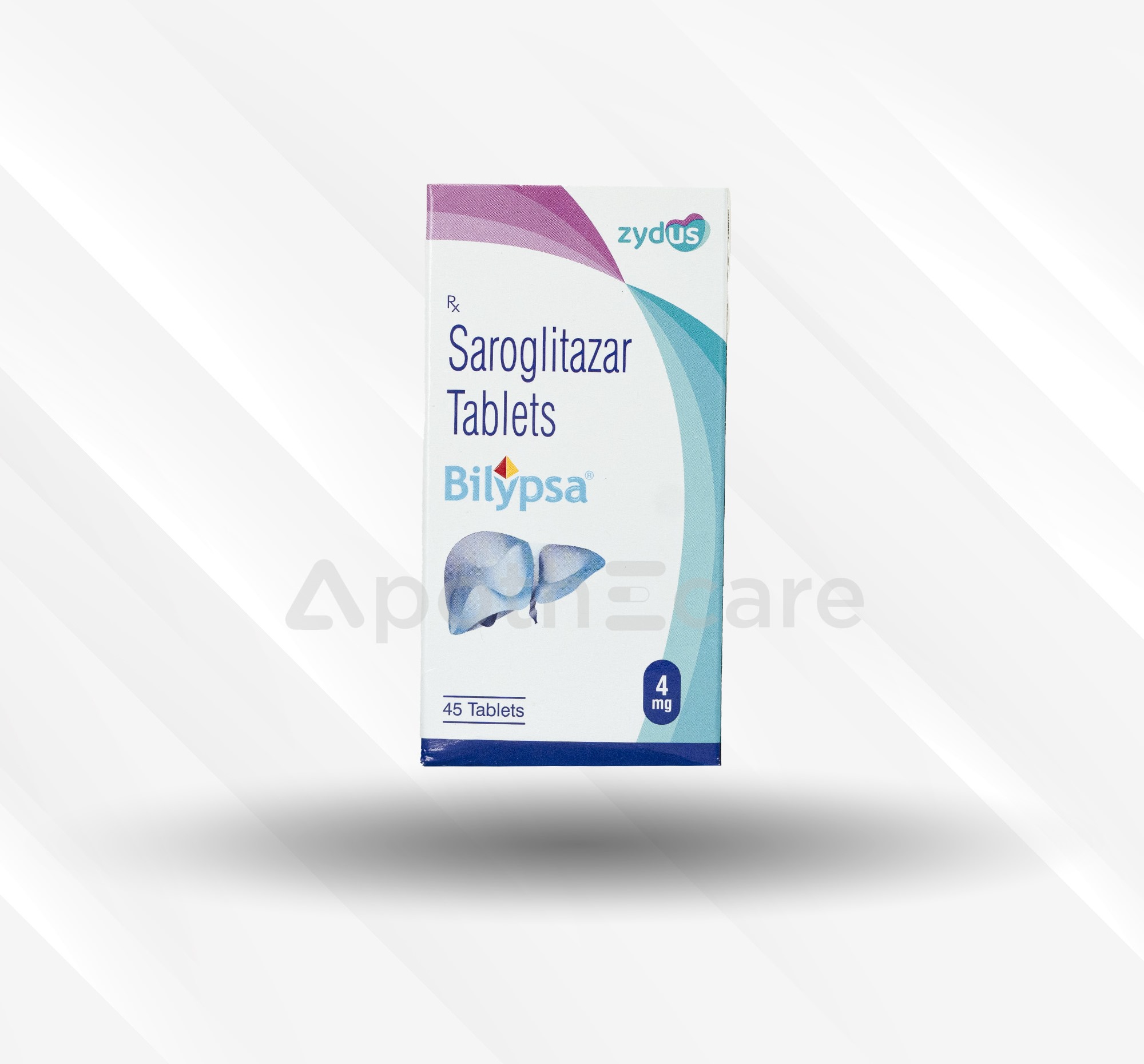 Bilypsa Saroglistazar 4mg Tablets