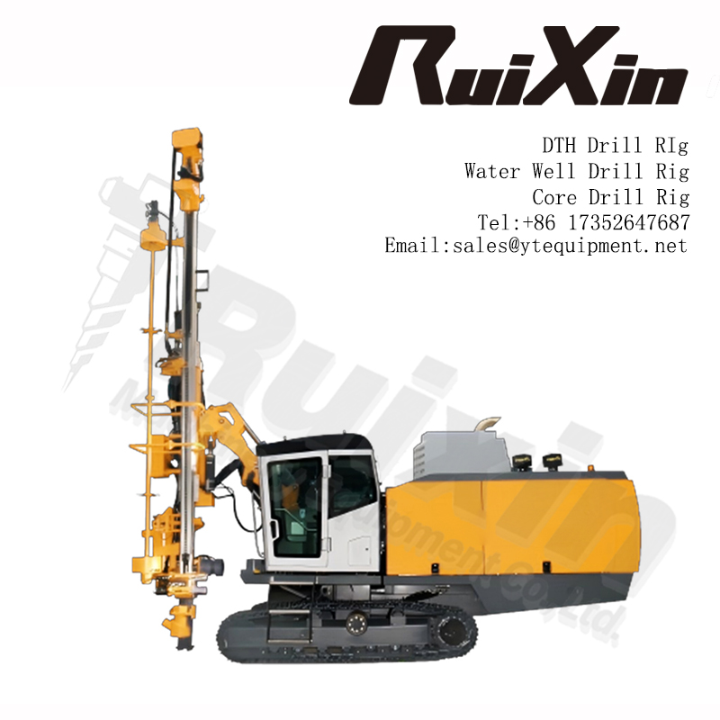 454T Φ115-152mm Integrated Dth Surface Blasting Hole Drill Rig