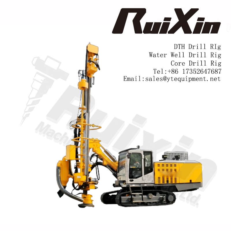 453TC Φ90-138mm DTH mining Blasthole Drilling Rig