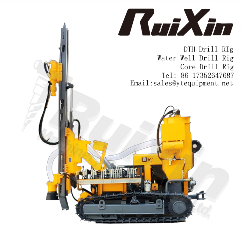 412B-1 Φ76-110mm Separated DTH Mine Drilling Rig Hole