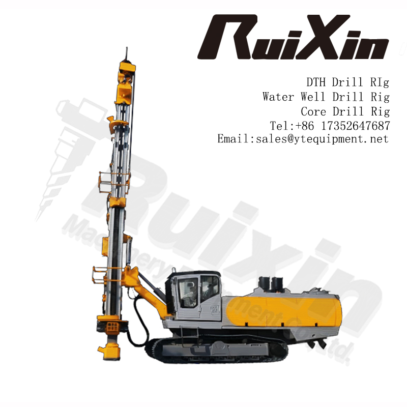 D490A Φ190-220mm Integrated Dth Surface Drilling Rig For Mining