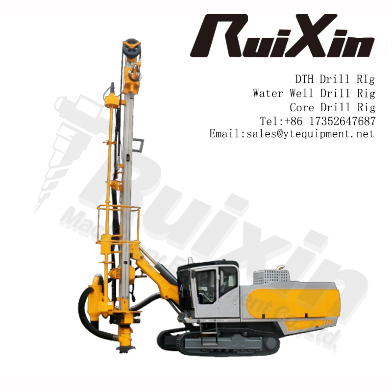 D480A Φ138-203mm Mining Blast Hole Dth Drilling Rig Drill