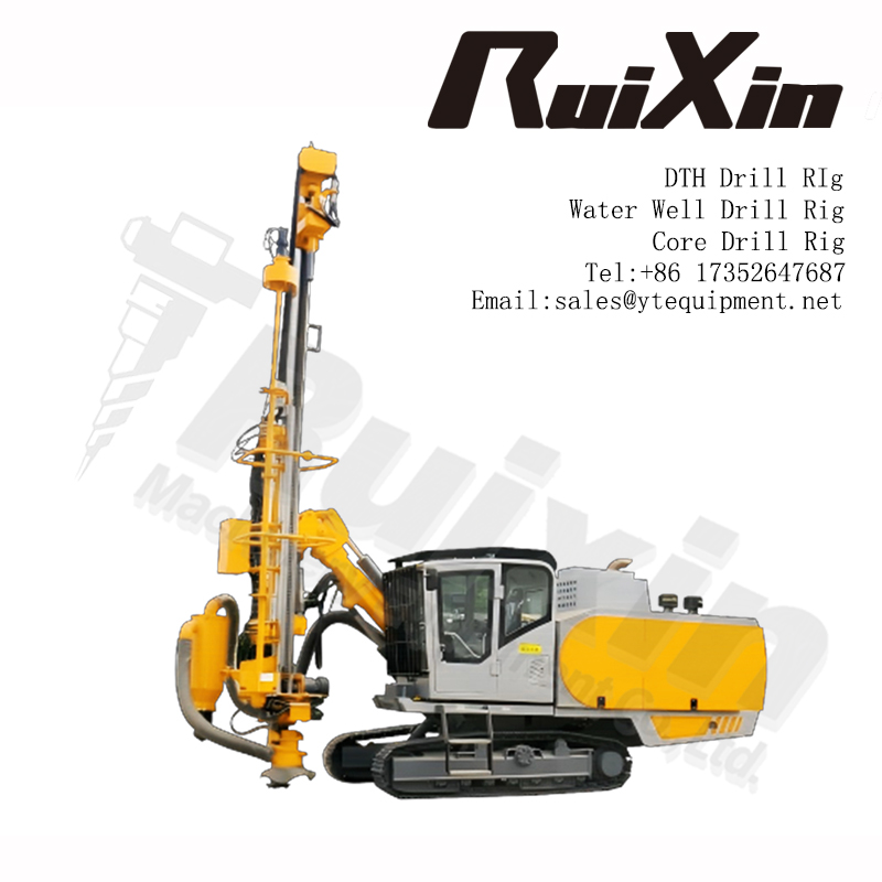 D450D Φ115-152mm Integrated Open-pit Down-the-hole Mine Drilling Rig