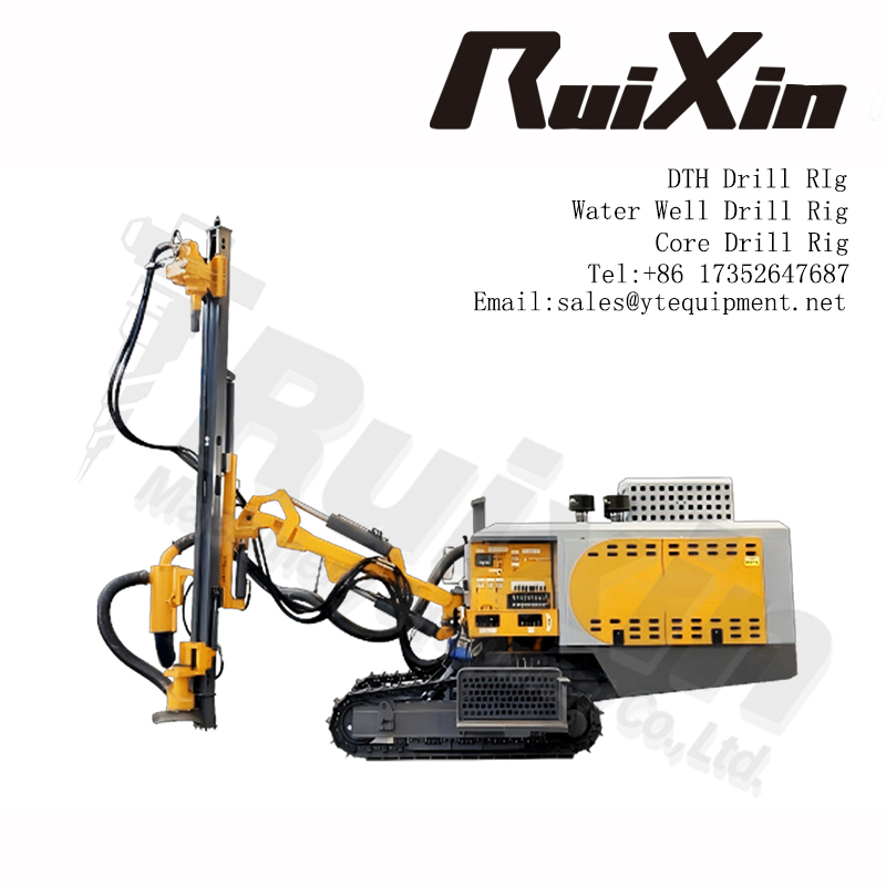 D545T Φ115-138mm Integrated Down The Hole Dth Drill Rig 