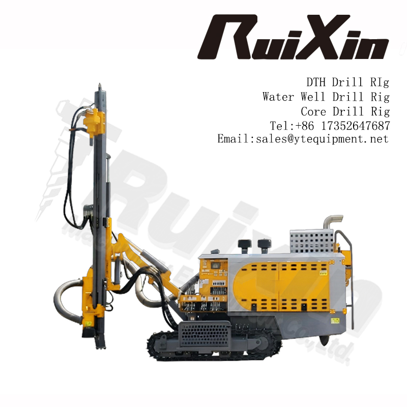 D535H Φ90-115mm Surface Integrated DTH Drill Rig