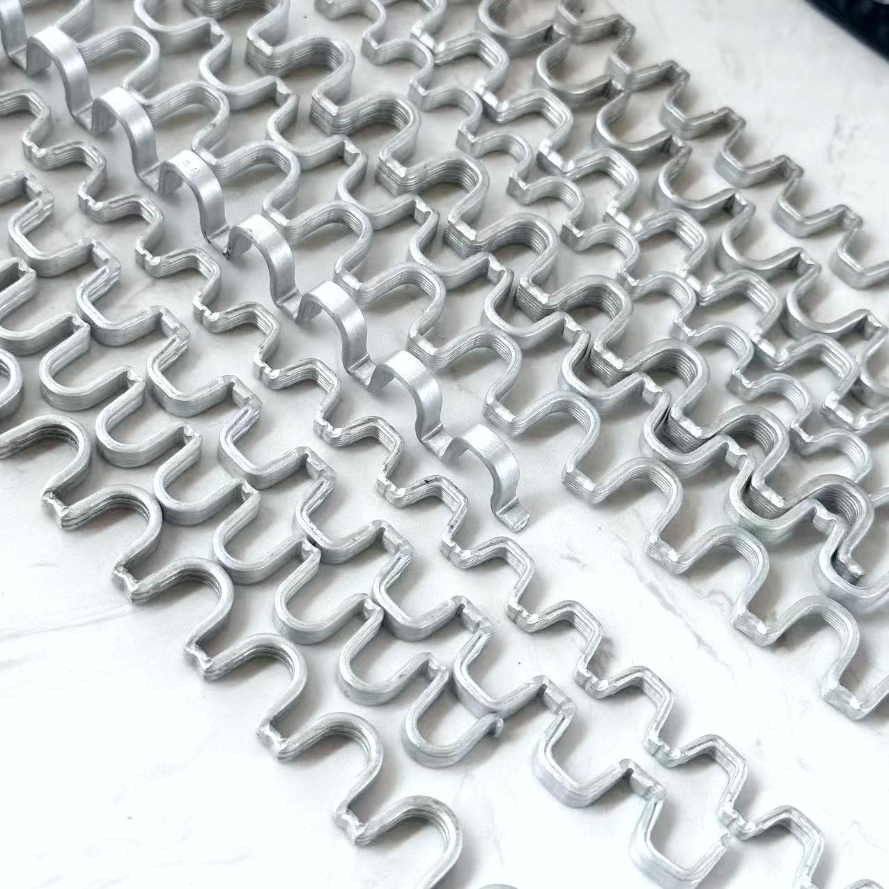 Poly Clip L12-200 aluminum R-clip sausage filling silicone adhesive