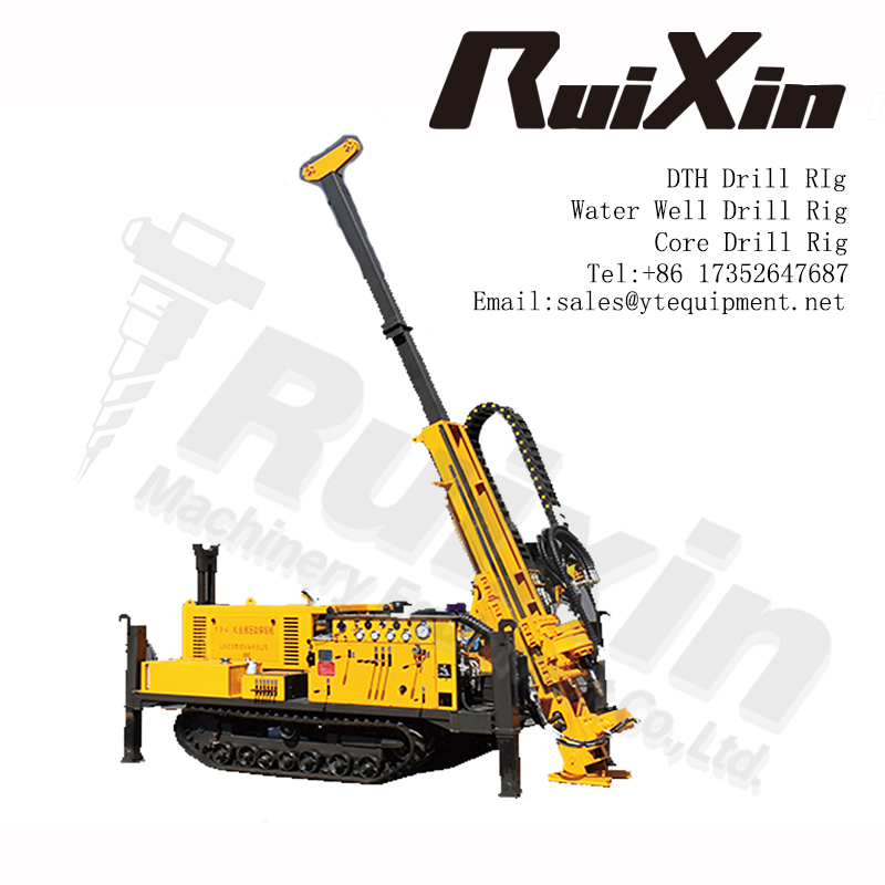 400m high-efficiency and energy-saving crawler-type core drilling rig