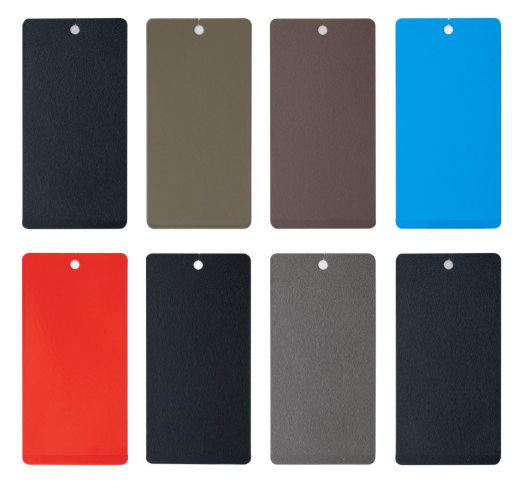 Durable polyester powder coatings