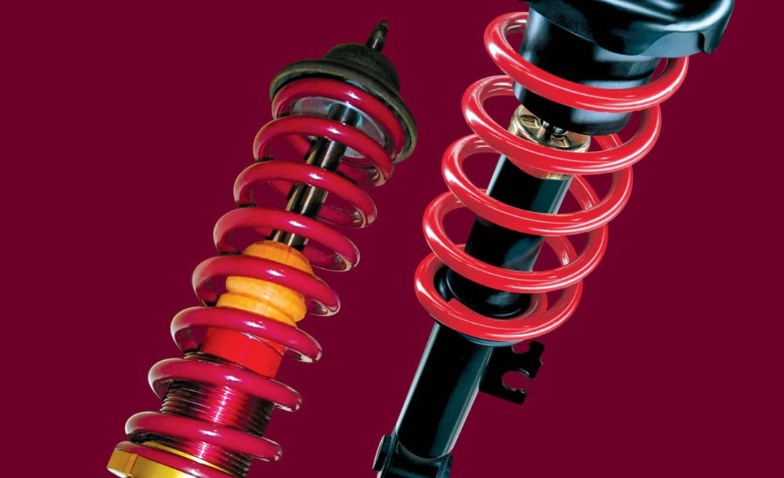 Powder coatings for coil springs and torsion bars