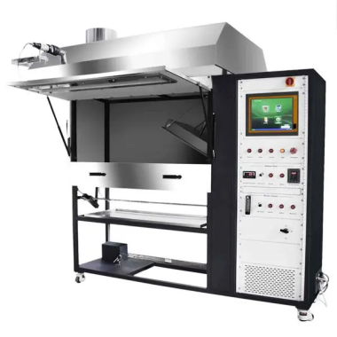  Floor material combustion tester