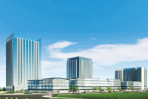 Henan Shangqiu Jianye Headquarters Port powder coating