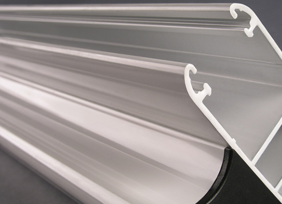 Aluminum profile powder coating