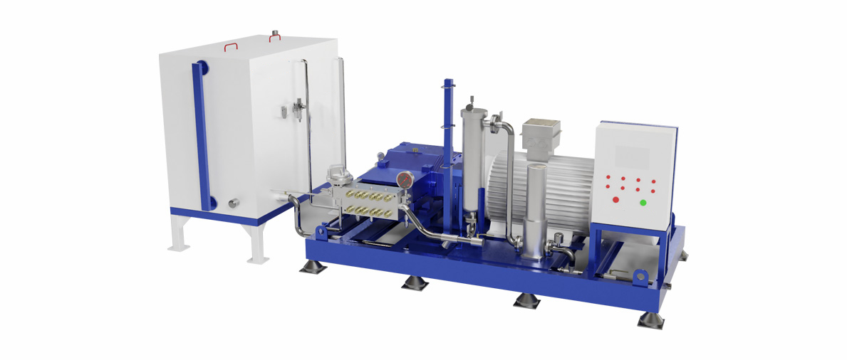 1600 bar Pump Units