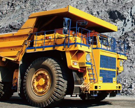 Powder coating for construction machinery