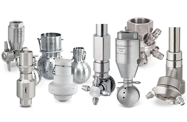 STD 500 ultra-high pressure 3D tank cleaning heads