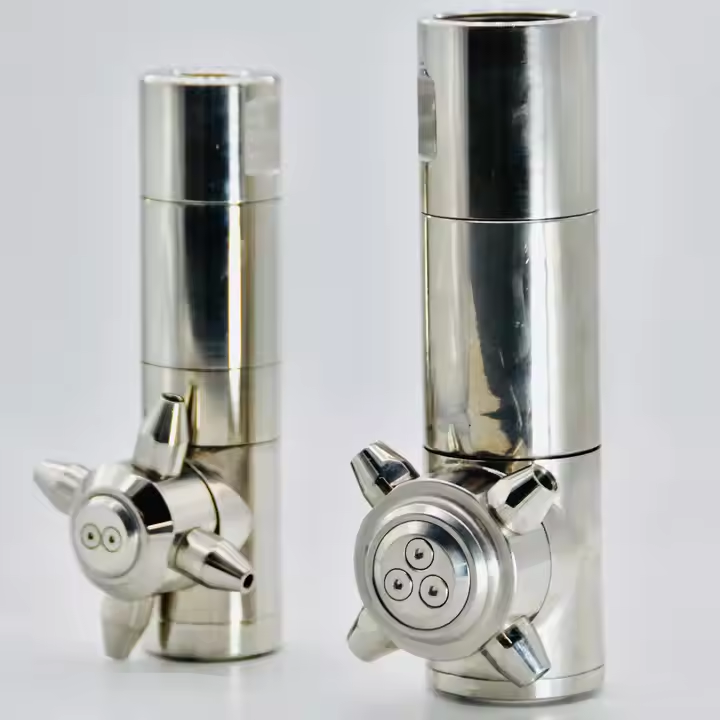 STD 200 high pressure tank cleaning heads, Self-propelled Tank Cleaner