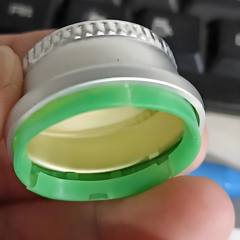 OEM 28mm Aluminum Tamper-Evident Cap for Mineral Water Glass Bottles