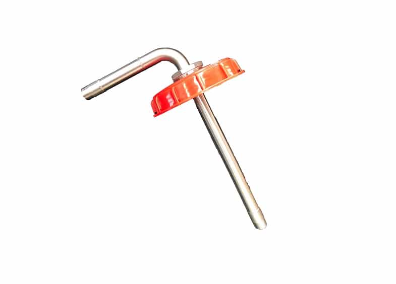 Cleaning lance for tank cleaning nozzles