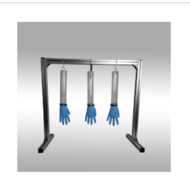 Medical glove water-impermeability tester