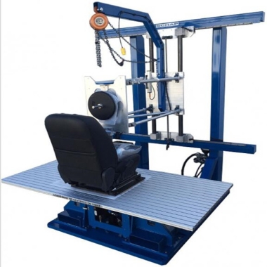 Car seat component clearance test bench