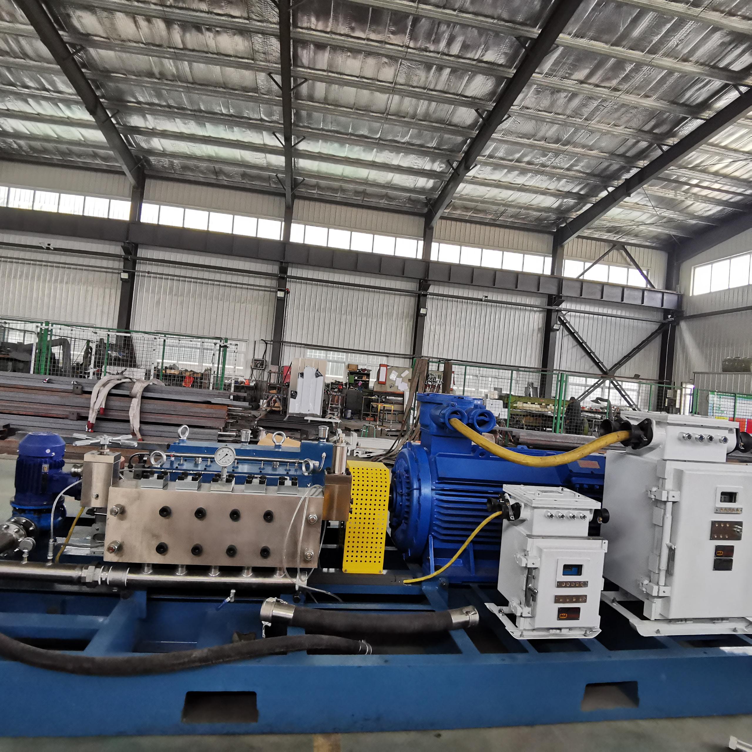 High - pressure grouting power pump serves tunnel reinforcement