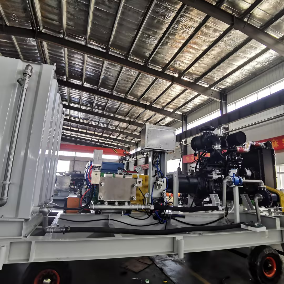 High Pressure Plunger Pump for Chemical and Power Plant Cleaning