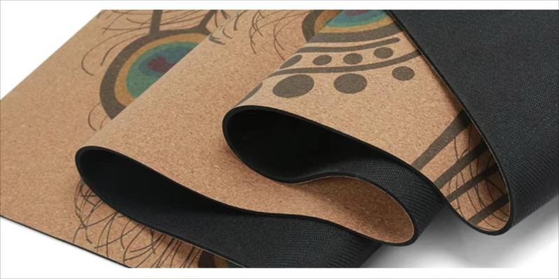 Curved Capsule Rubber Yoga Mat