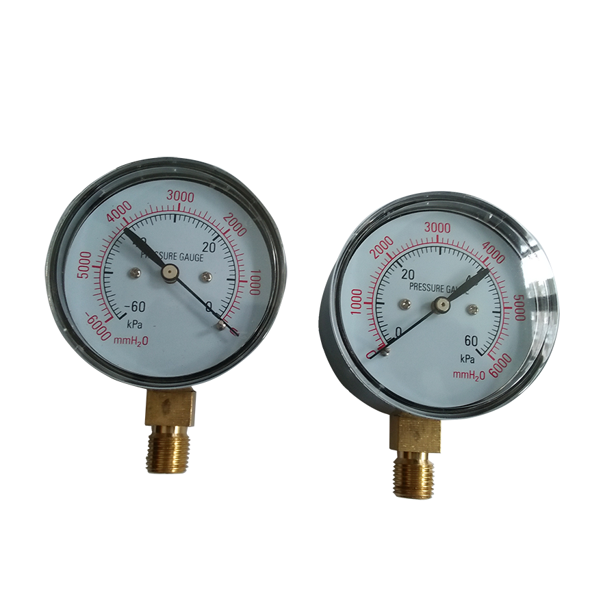 Petroleum and Natural Gas Industry Vacuum Gauges -60kpa
