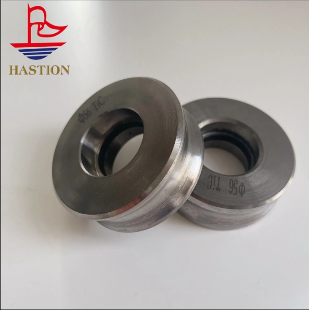Industrial titanium carbide hard alloy guide wheels