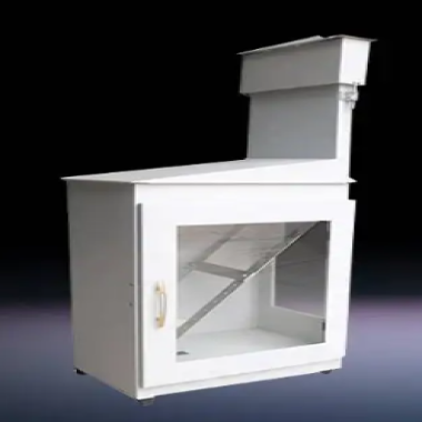 Fireproof coatings tester chamber method