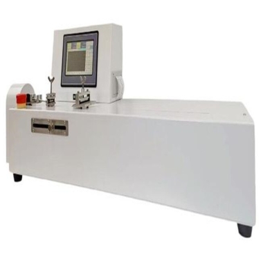 Horizontal paper tensile strength testing machine