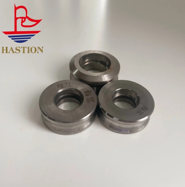 Titanium carbide hard alloy guide wheel manufacturer