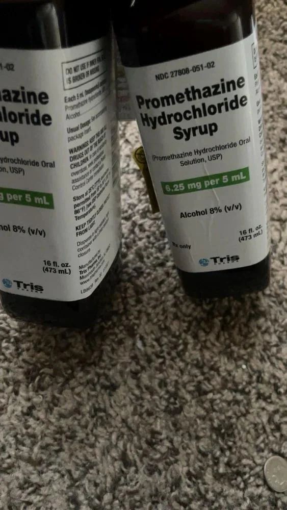 Green Promethazine Hydrochloride Syrup