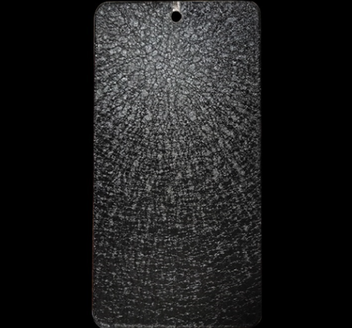 Universal textured black wrinkle powder coating for indoor and outdoor use