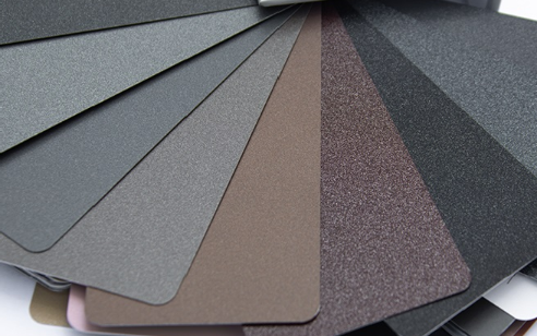 Light luxury bonding metal paint modified powder coating