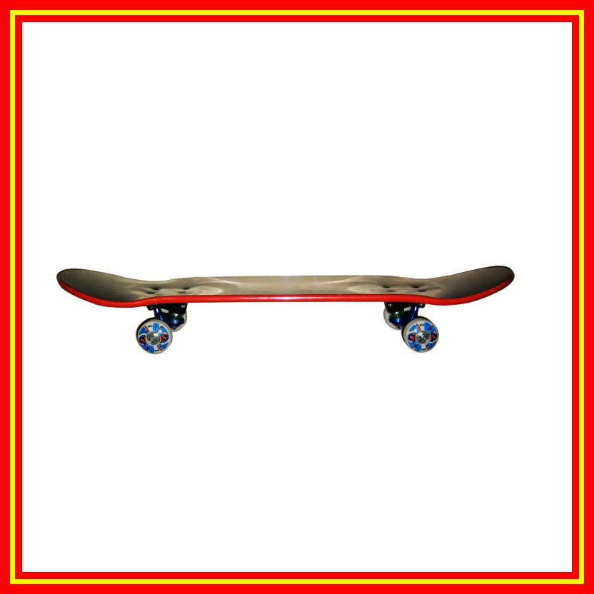 中国枫木滑板铝轮叉PU轮