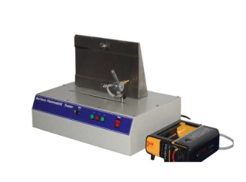 Textile surface burning tester