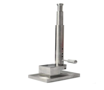 Button falling weight impact tester