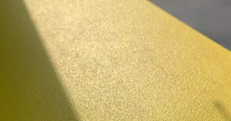 Yellow Sandy Texture Powder Coating