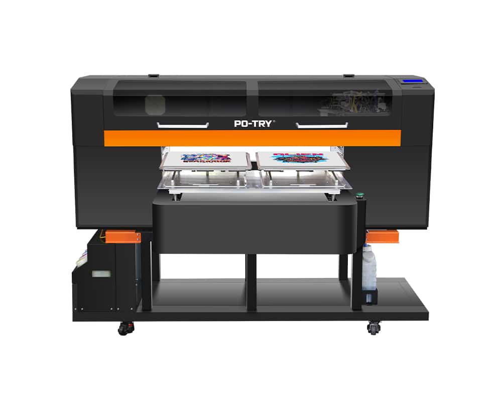 3 Printheads T-Shirt DTG Printer