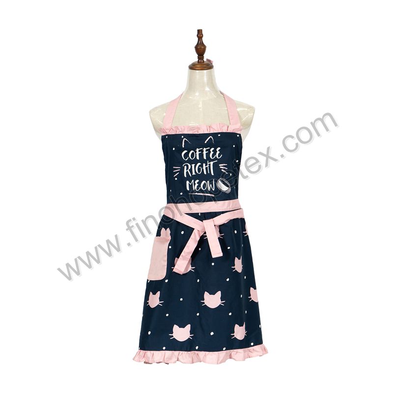 Vintage Floral Apron for Women